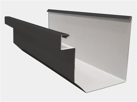 gutters for metal boxed eve|box gutters reviews.